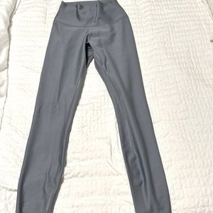 Alo Yoga 7/8 High-Waist Airlift Legging, Steel Blue XXS